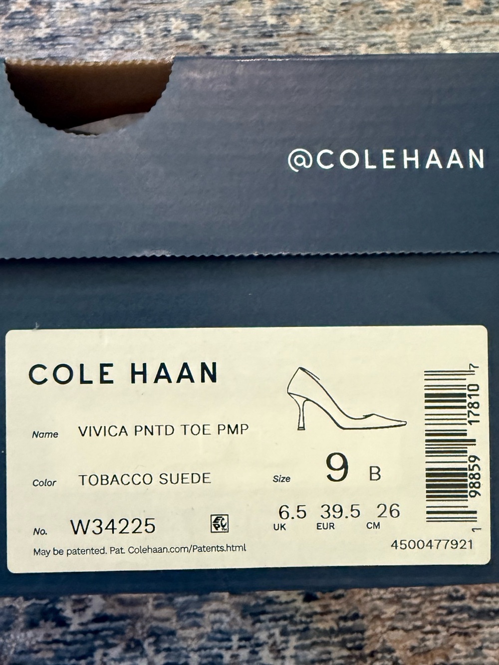 NWT Cole Haan Vivica Pointed Toe Pumps - Picture 8 of 8